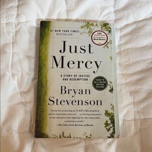Just Mercy Book by Bryan Stevenson